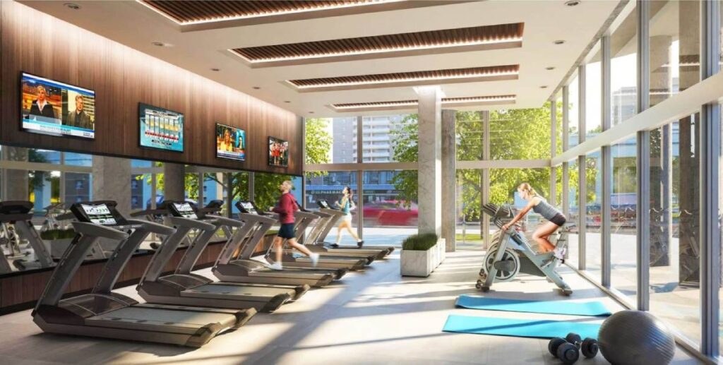 Phòng tập Gym tại dự án Lumiere Boulevard