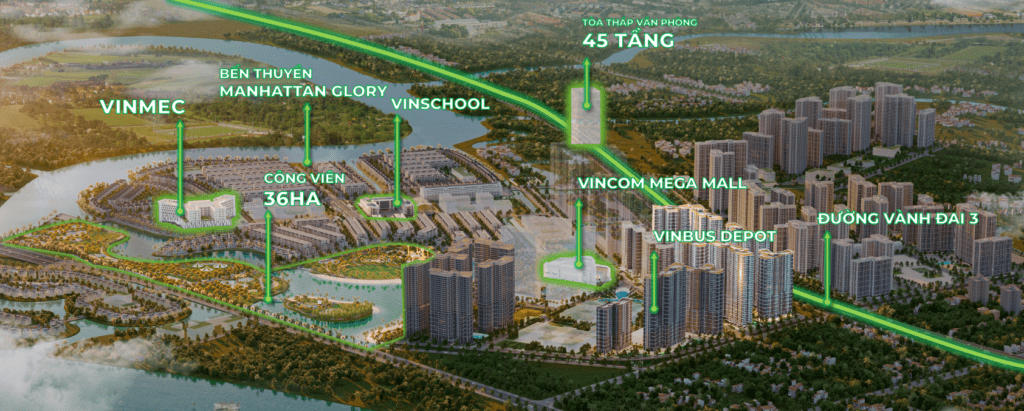 Tiện ích ngoại khu của dự án Masteri Centre Point