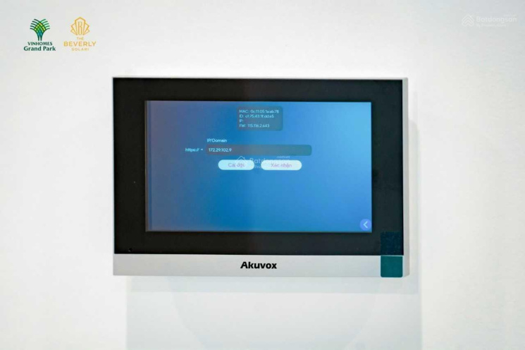 Hệ thống intercom tại Vinhomes Grand Park