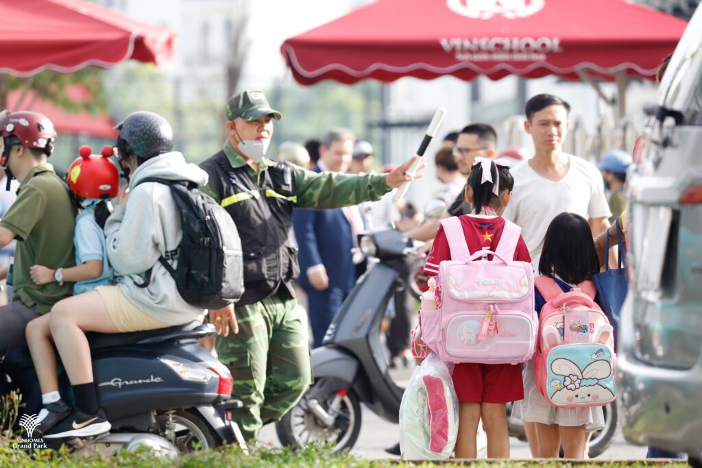 An ninh an toàn tại Vinschool Grand Park