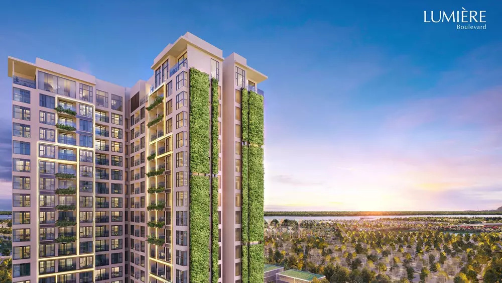 "Hệ giá trị xanh" trên cao của Lumiere Boulevard