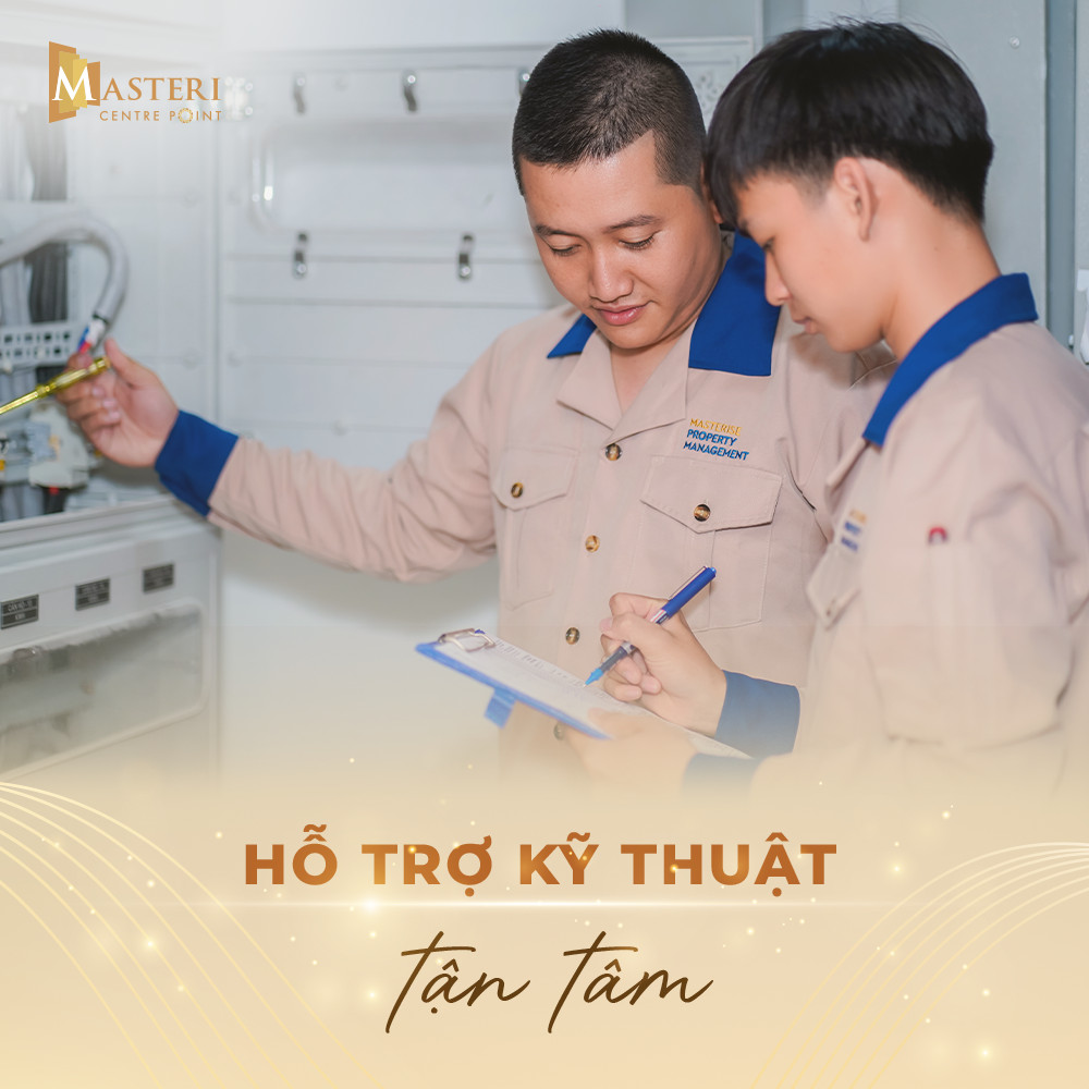 Đội ngũ quản lý vận hành đạt tiêu chuẩn 5 sao