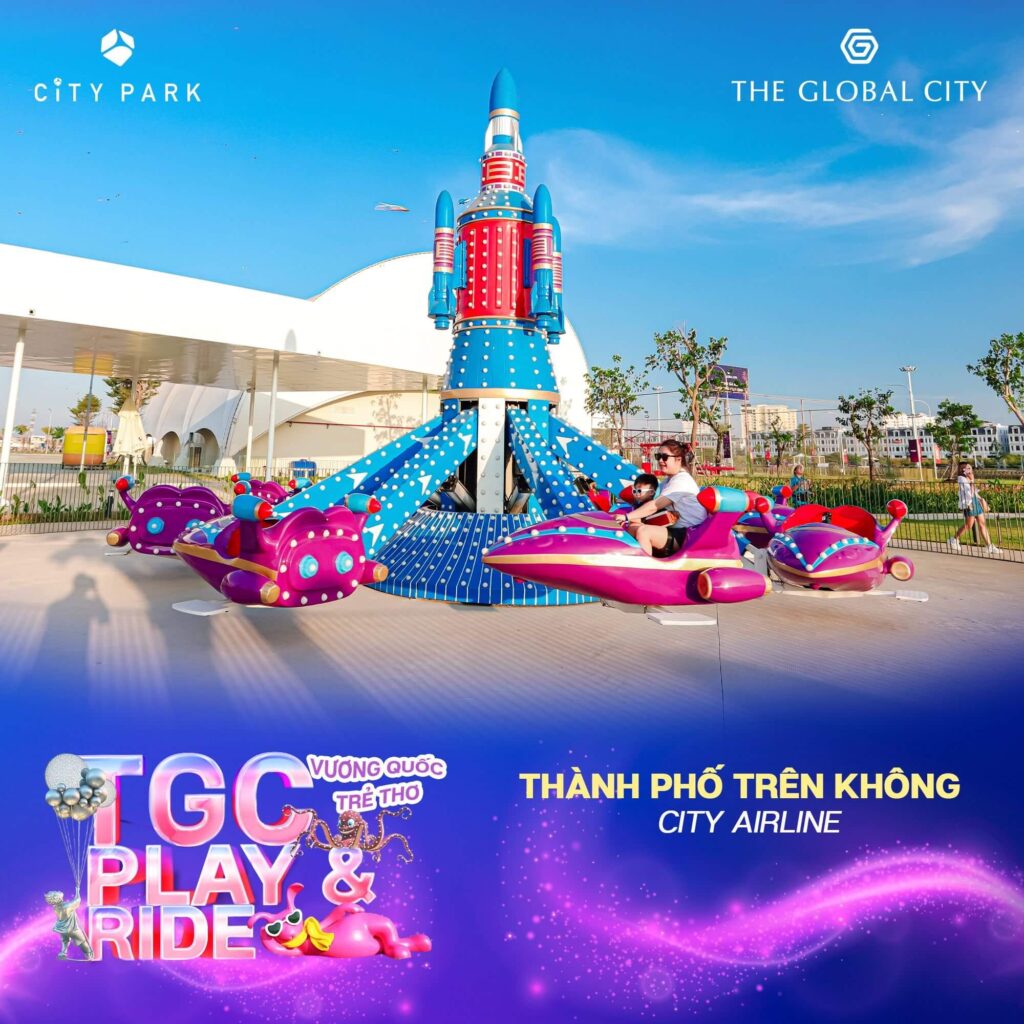 Sân chơi TGC Play & Ride tại City Park