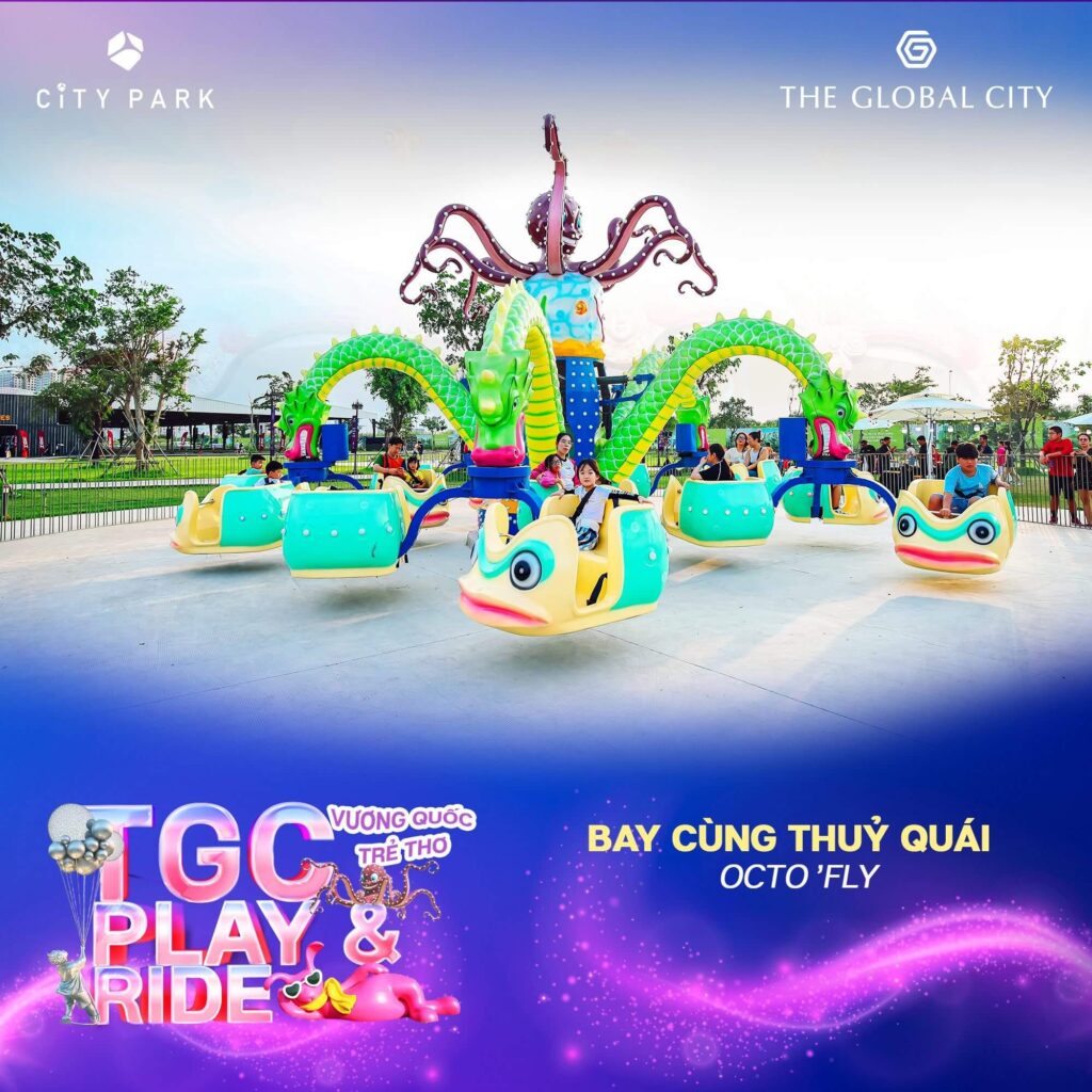 Sân chơi TGC Play & Ride tại City Park