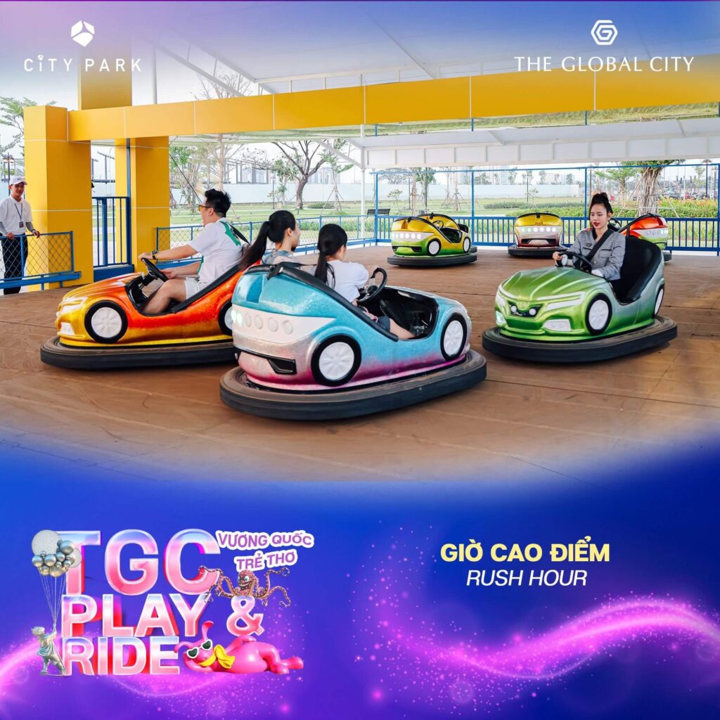 Sân chơi TGC Play & Ride tại City Park